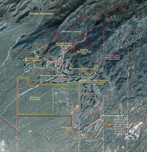 Dove Mountain site plan