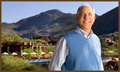 The Ritz-Carlton Residences, Dove Mountain was the dream of famed Tucson developer David Mehl, pictured. Contact us to learn more about real estate in Dove Mountain.
